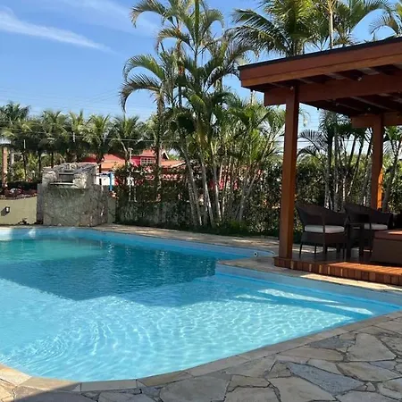 Linda Casa Com Piscina Privativa Morada Da Praia Bertioga Exterior photo
